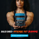 The X Athletics Dialed Shred Blue Raspberry 40 Servings