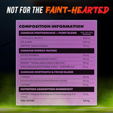 The X Athletics Dialed Carnage Pre-Workout Pineapple Express 25 Servings