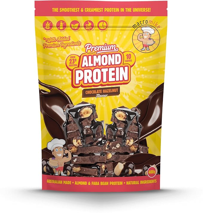 Macro Mike Chocolate Hazelnut Premium Almond Protein 400 g