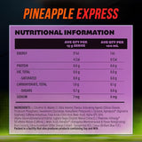 The X Athletics Dialed Carnage Pre-Workout Pineapple Express 25 Servings