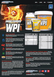 International Protein Amino Charged Banana Ice Cream Flavour Whey Protein Isolate Powder 3 kg