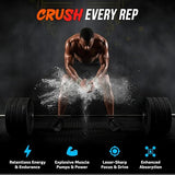 The X Athletics OG Dialed Pre-Workout Blue Raspberry 50 Servings