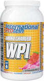 International Protein Amino Charged Strawberry Flavour Whey Protein Isolate Powder 1.25 kg
