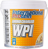 International Protein Amino Charged Vanilla Ice Cream Flavour Whey Protein Isolate Powder 3 kg