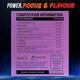 The X Athletics OG Dialed Pre-Workout Sour Grape Bubblegum 50 Servings