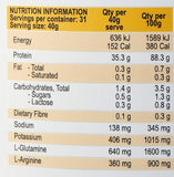 International Protein Amino Charged Cookies & Cream Flavour Whey Protein Isolate Powder 1.25 kg