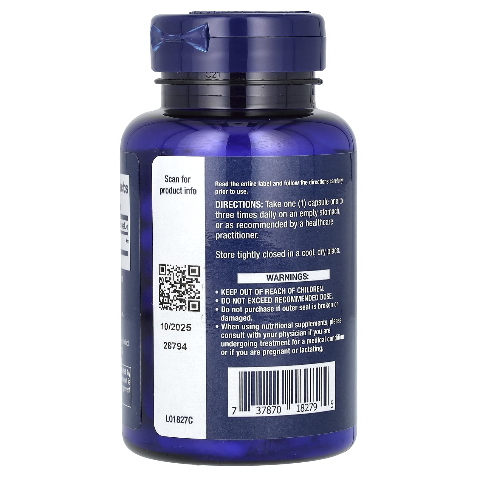 Life Extension Taurine 1000 Mg, 90 Vegetarian Capsules