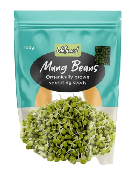 Untamed Health Mung Bean Sprouting Seeds 100g