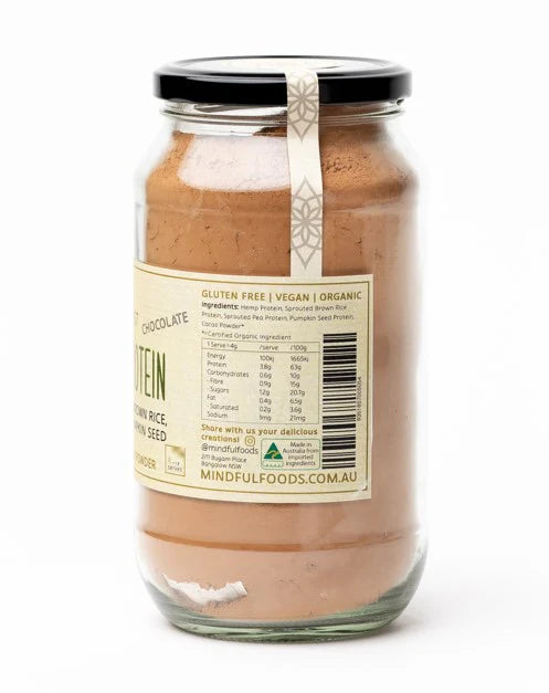 Mindful Foods Stardust Chocolate Plant Protein Powder, 380g