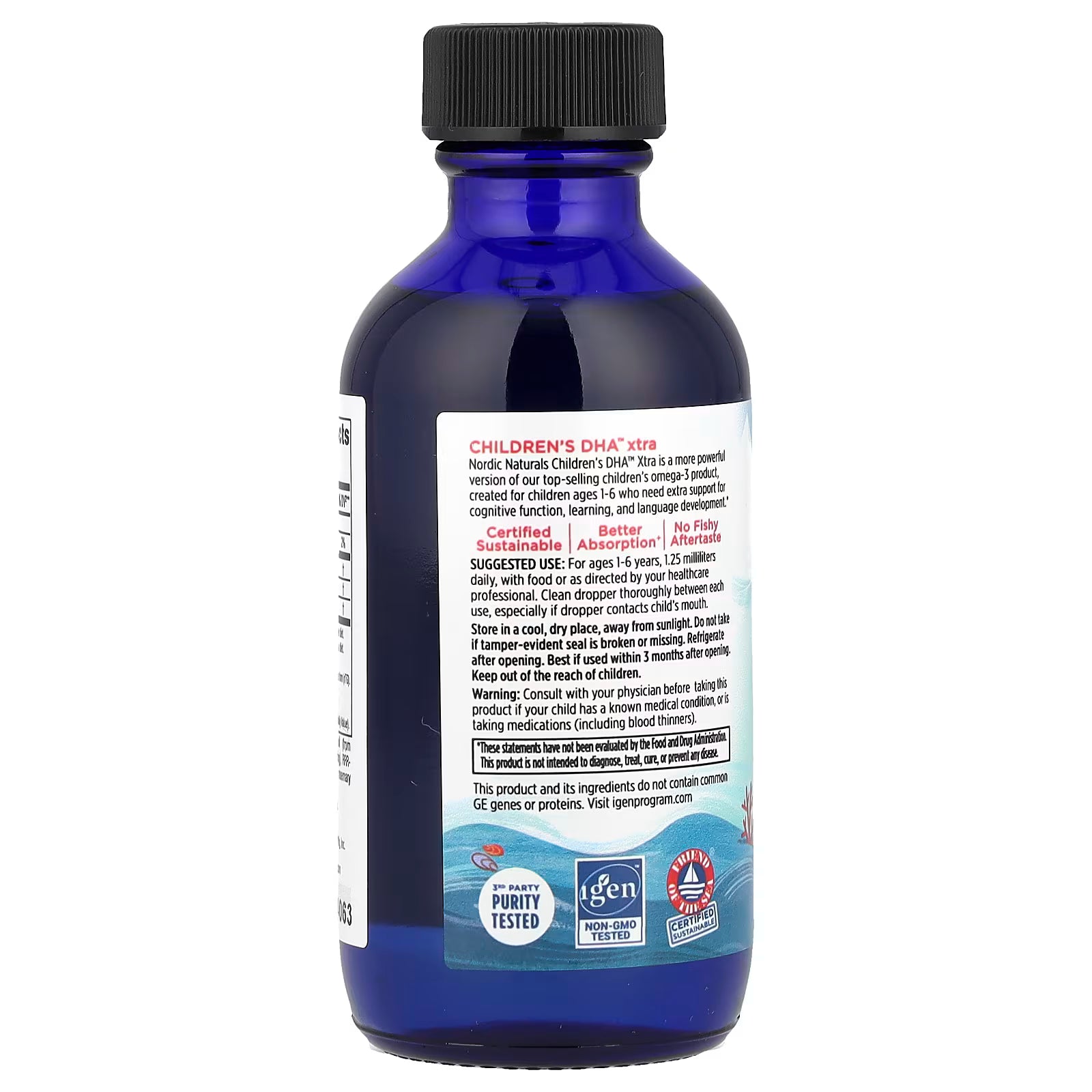 Nordic Naturals Children's DHA Xtra Berry Flavoured 2 oz (60ml)