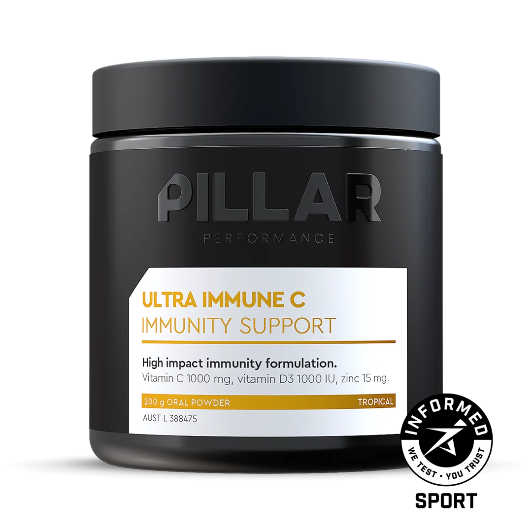 Pillar Performance Tropical Ultra Immune C Support Powder 200 g Jar