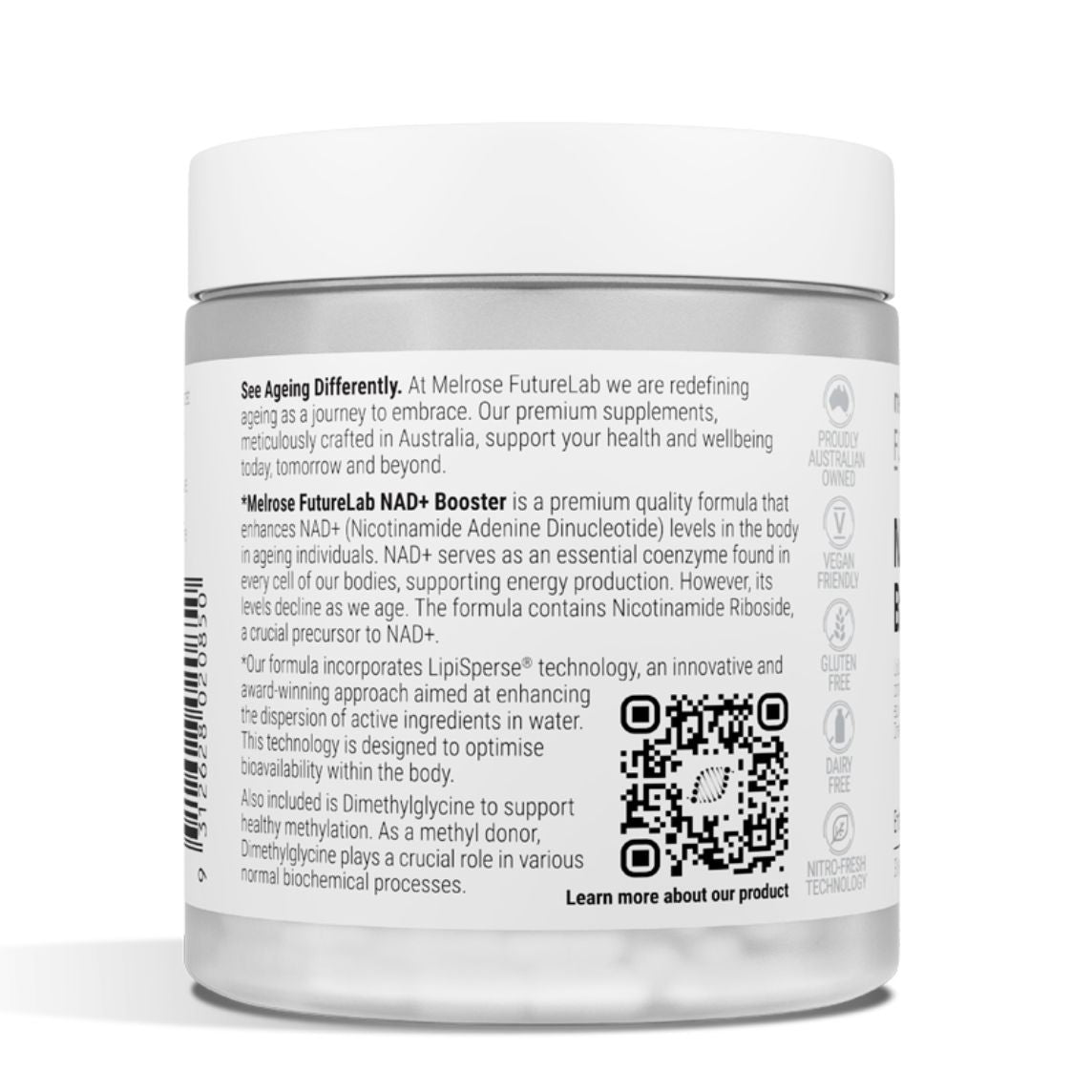 Melrose FutureLab NAD+ Booster Caps 30 Capsules