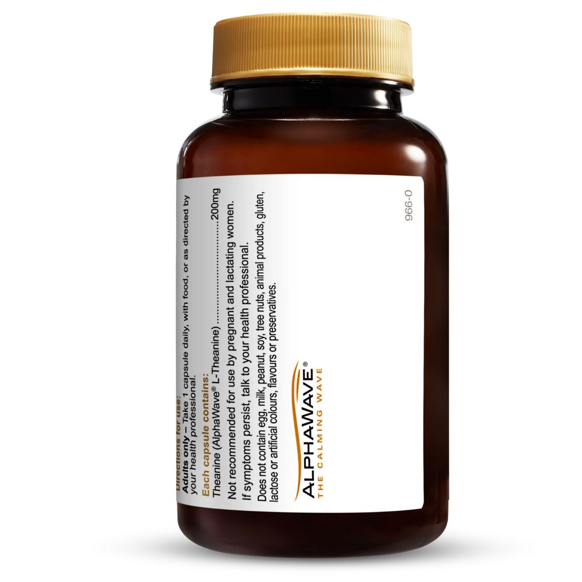 Herbs of Gold L-Theanine 200mg 30 Capsules