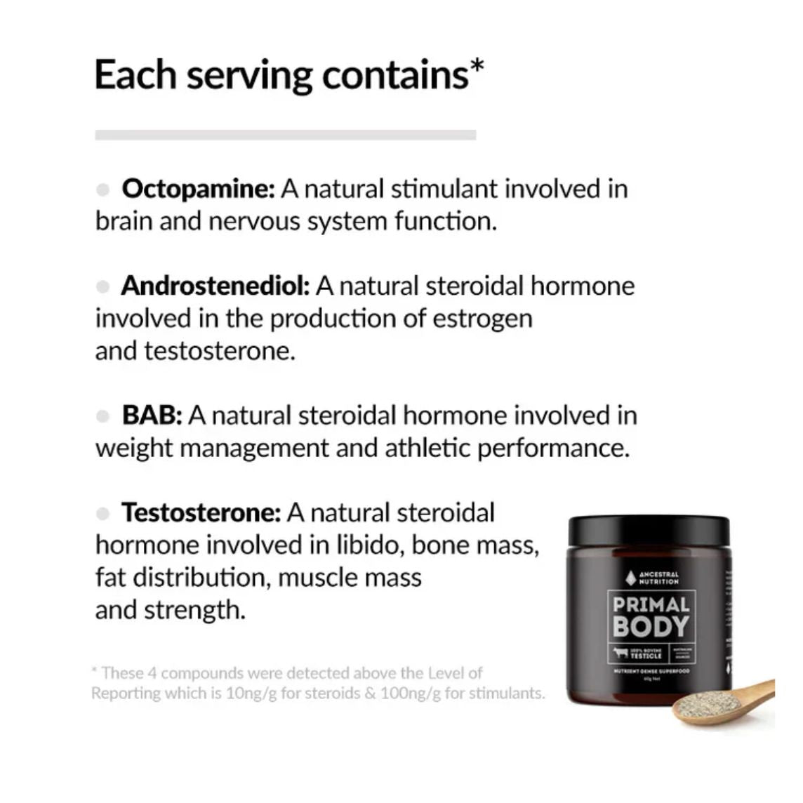 Ancestral Nutrition Primal Body 120 Capsules