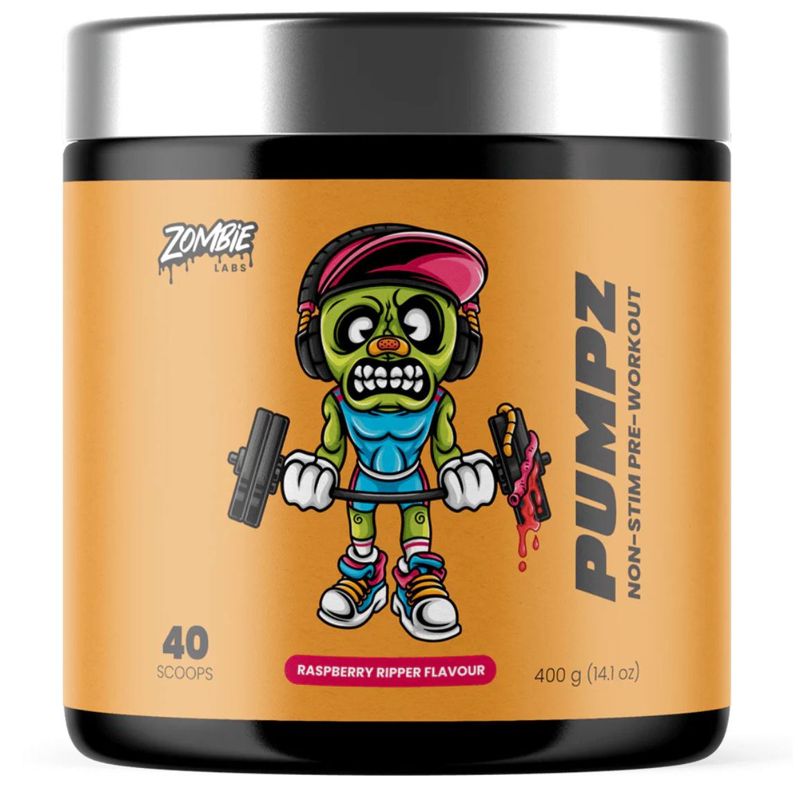 Zombie Labs Pumpz 40 Serves Raspberry