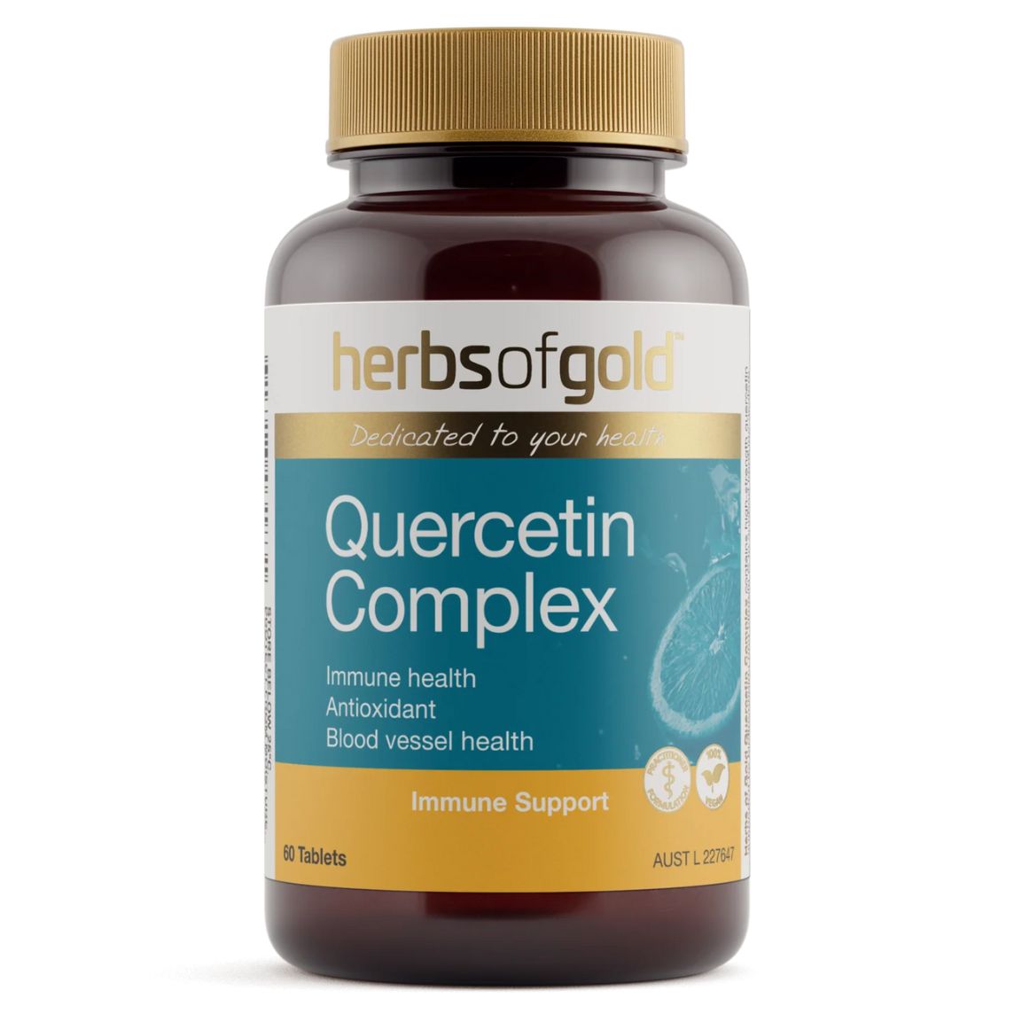 Herbs of Gold Quercetin Complex 60 Tablets