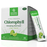 Nature's Sunshine Chlorophyll 30 Lime Twist Stick Packs