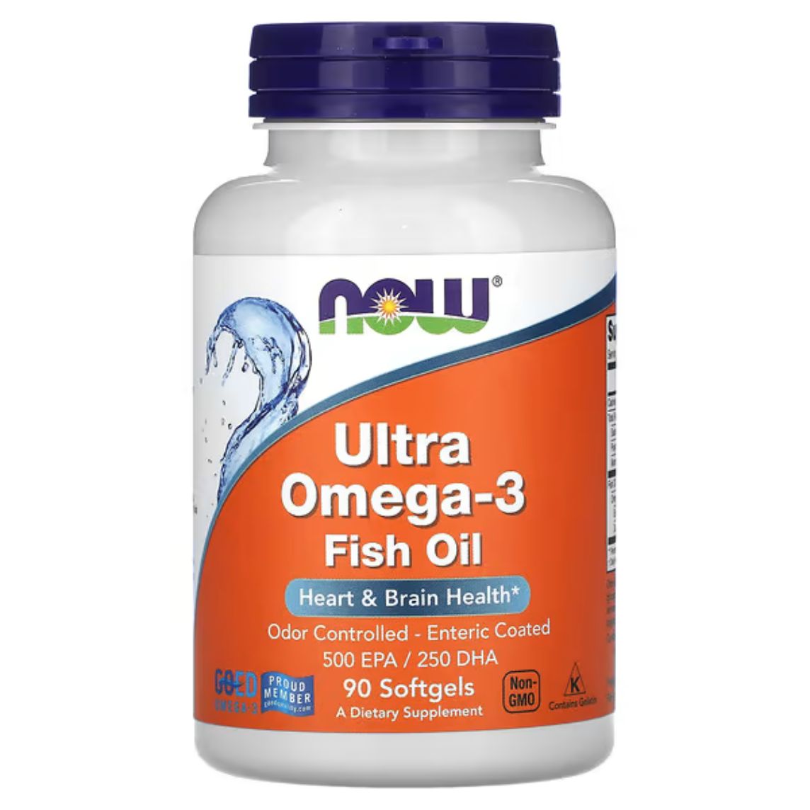 Now Foods Ultra Omega-3 Fish Oil 90 Capsules