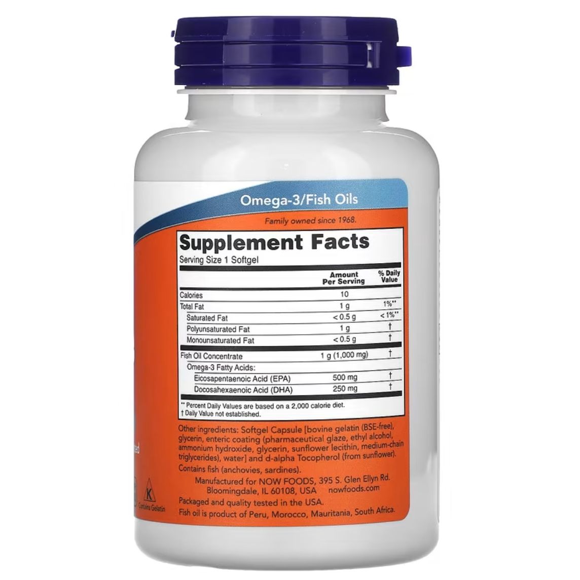 Now Foods Ultra Omega-3 Fish Oil 90 Capsules