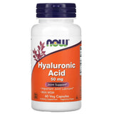 Now Foods Hyaluronic Acid 50mg 60 Capsules