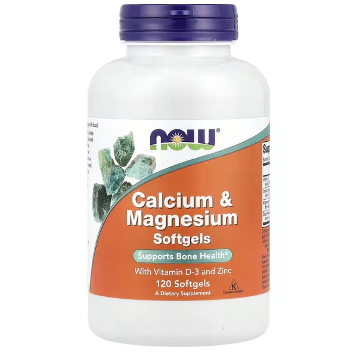 Now Foods Calcium & Magnesium 120 Softgels