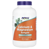 Now Foods Calcium & Magnesium 240 Softgels