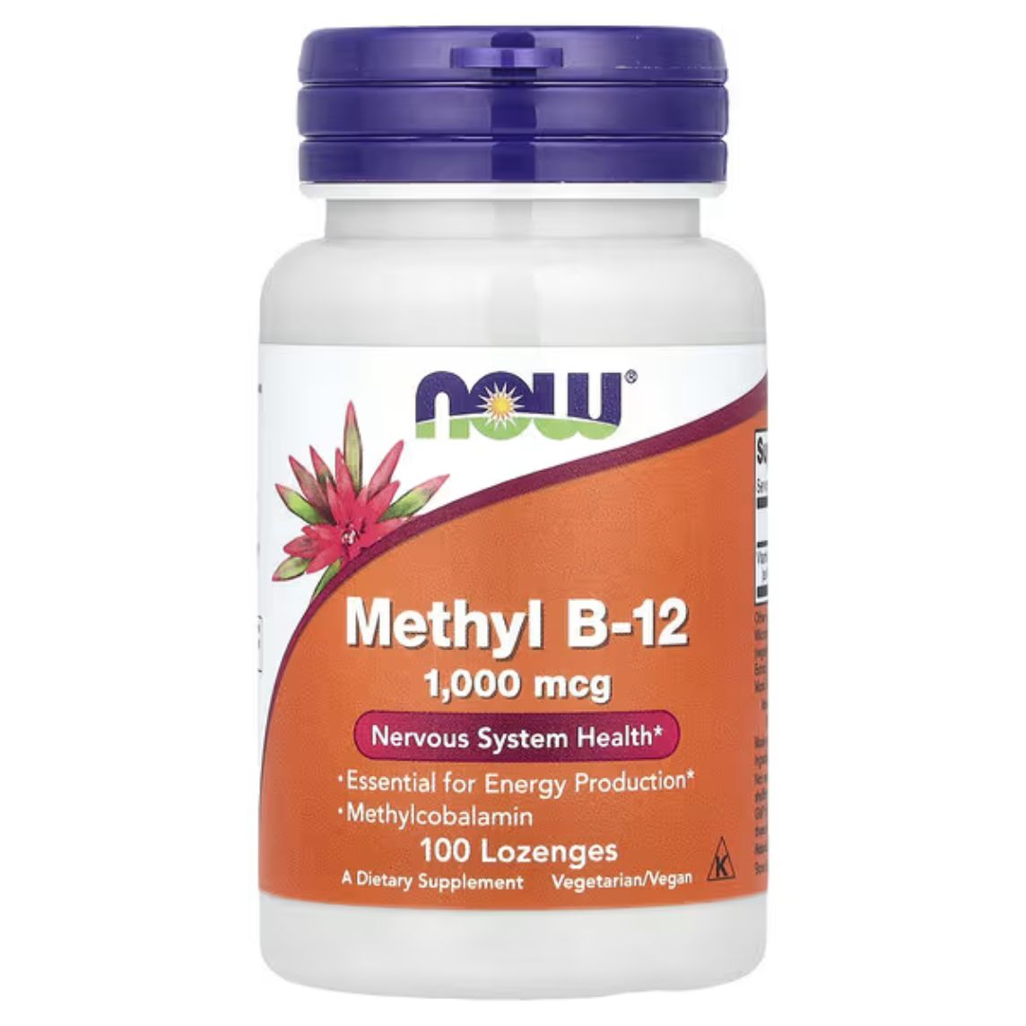 Now Foods B12 1000mcg 100 Lozenges