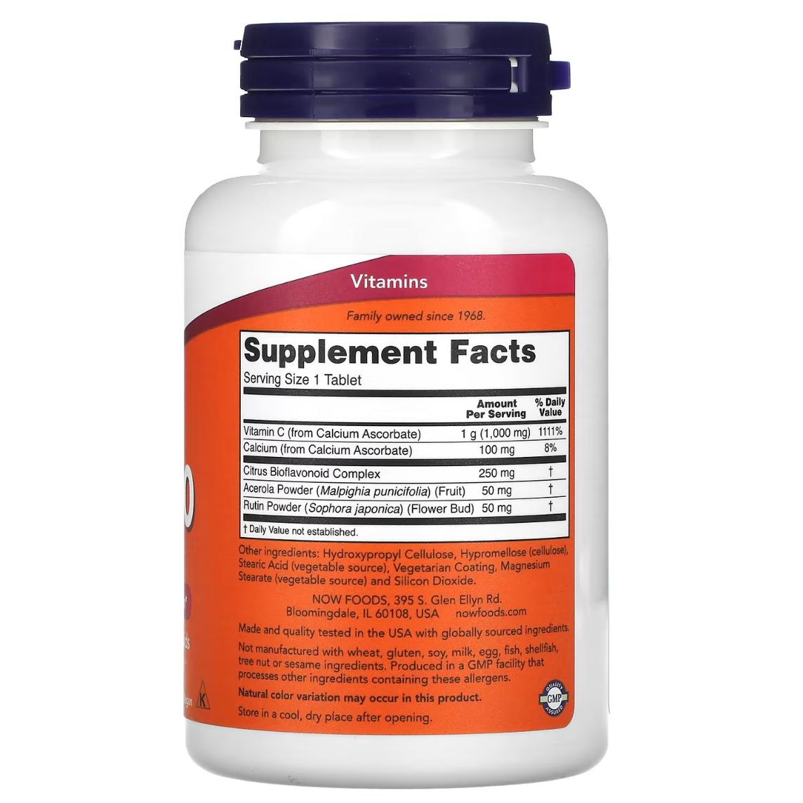 NOW Foods Buffered C-1000 Complex 90 Tablets