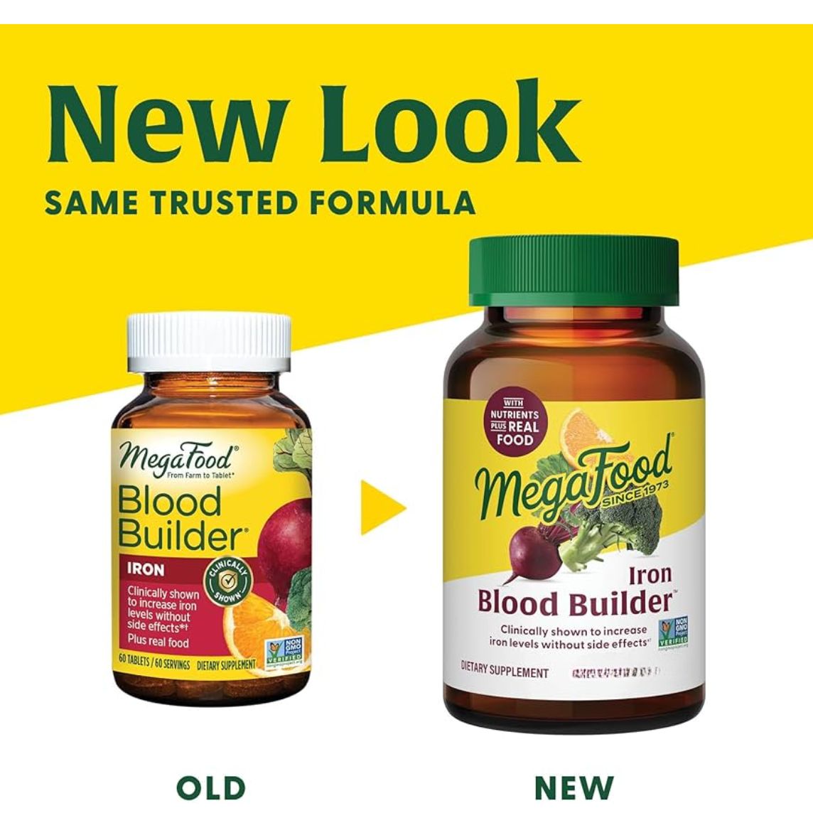 Megafood Blood Builder Iron & Multivitamin 180 Tablets