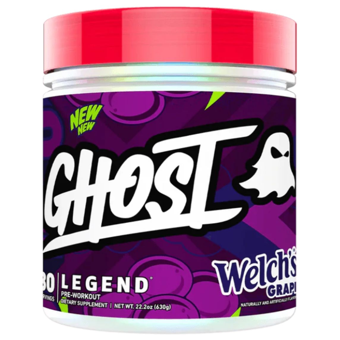 Ghost Legend V4 Pre-Workout 30 Serves Welch's Grape **CLEARANCE USE-BY DATE 30/08/26**