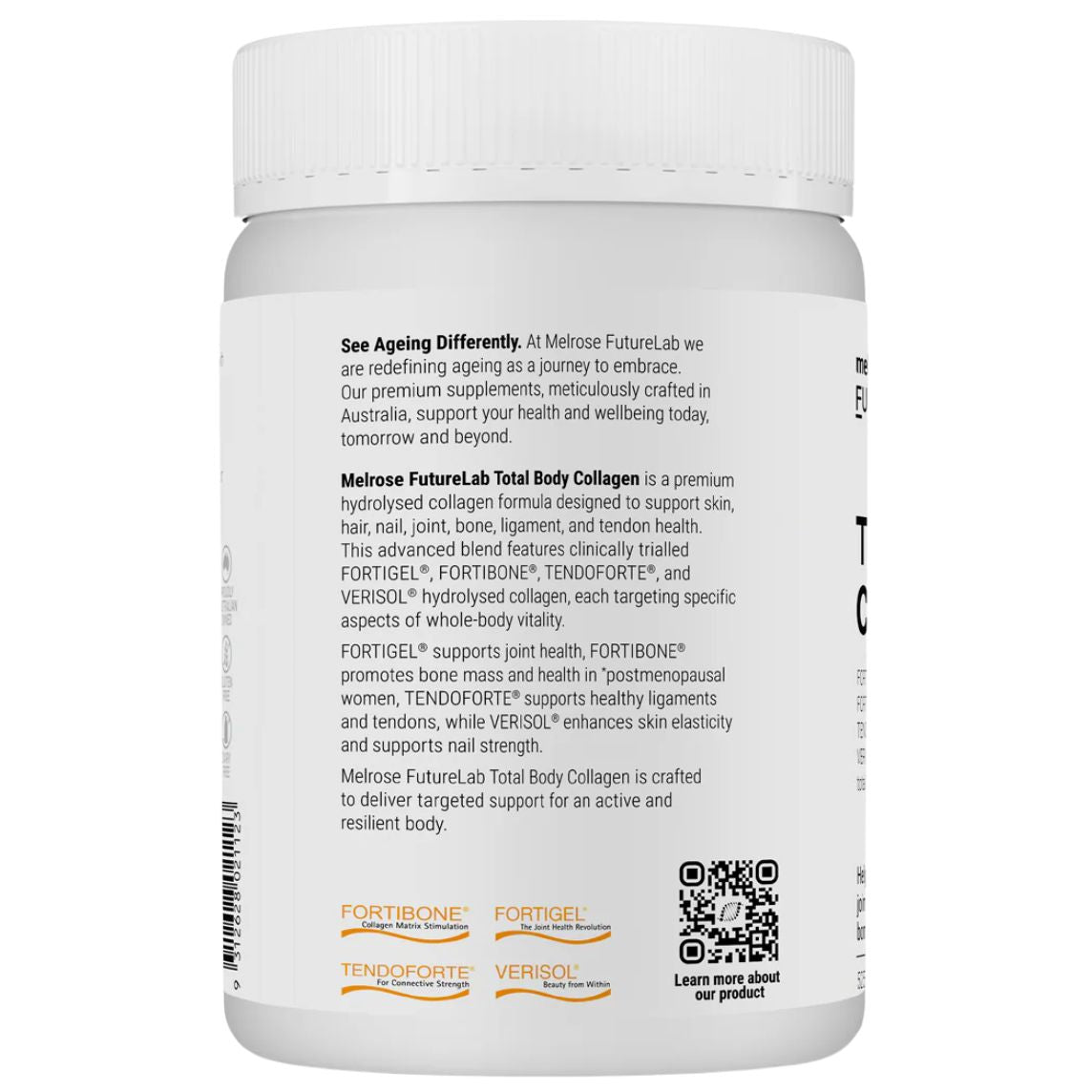 Melrose FutureLab Total Body Collagen 525gm 30 Serves