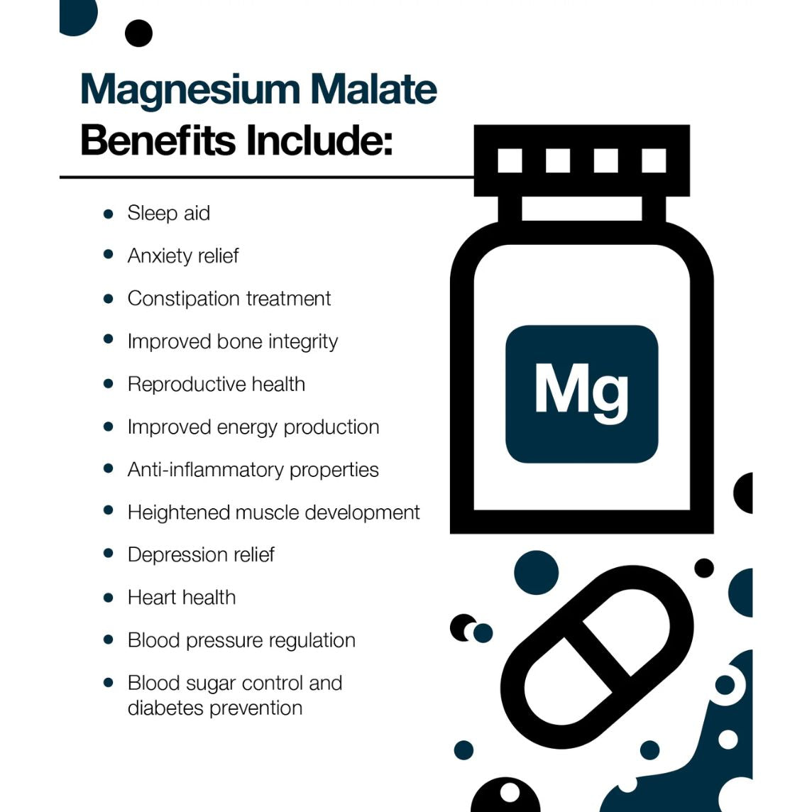 Source Naturals Magnesium Malate 1250mg 360 Tablets