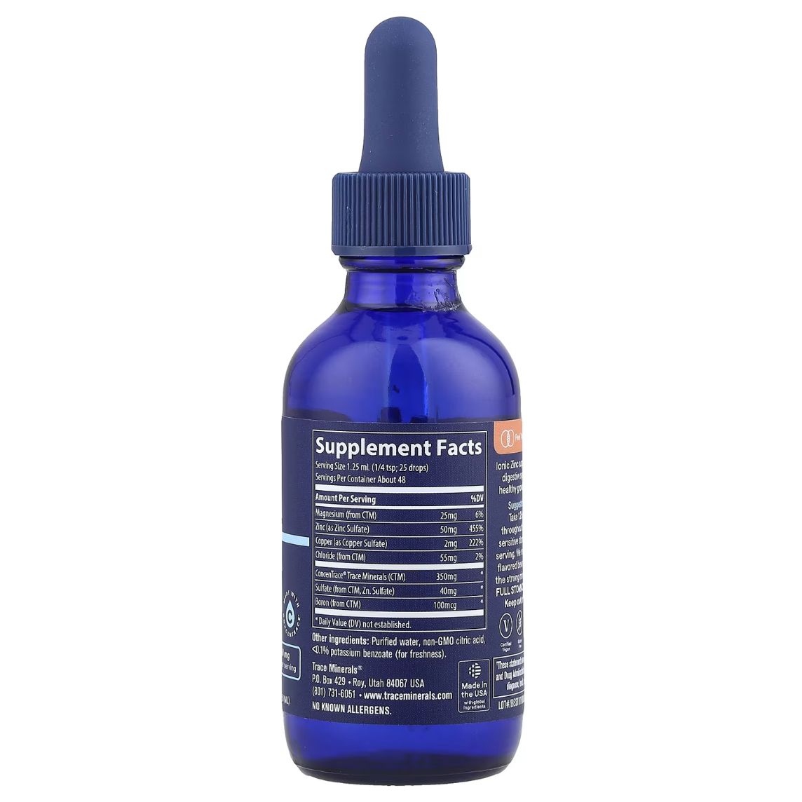 Trace Minerals Research Ionic Zinc 50mg