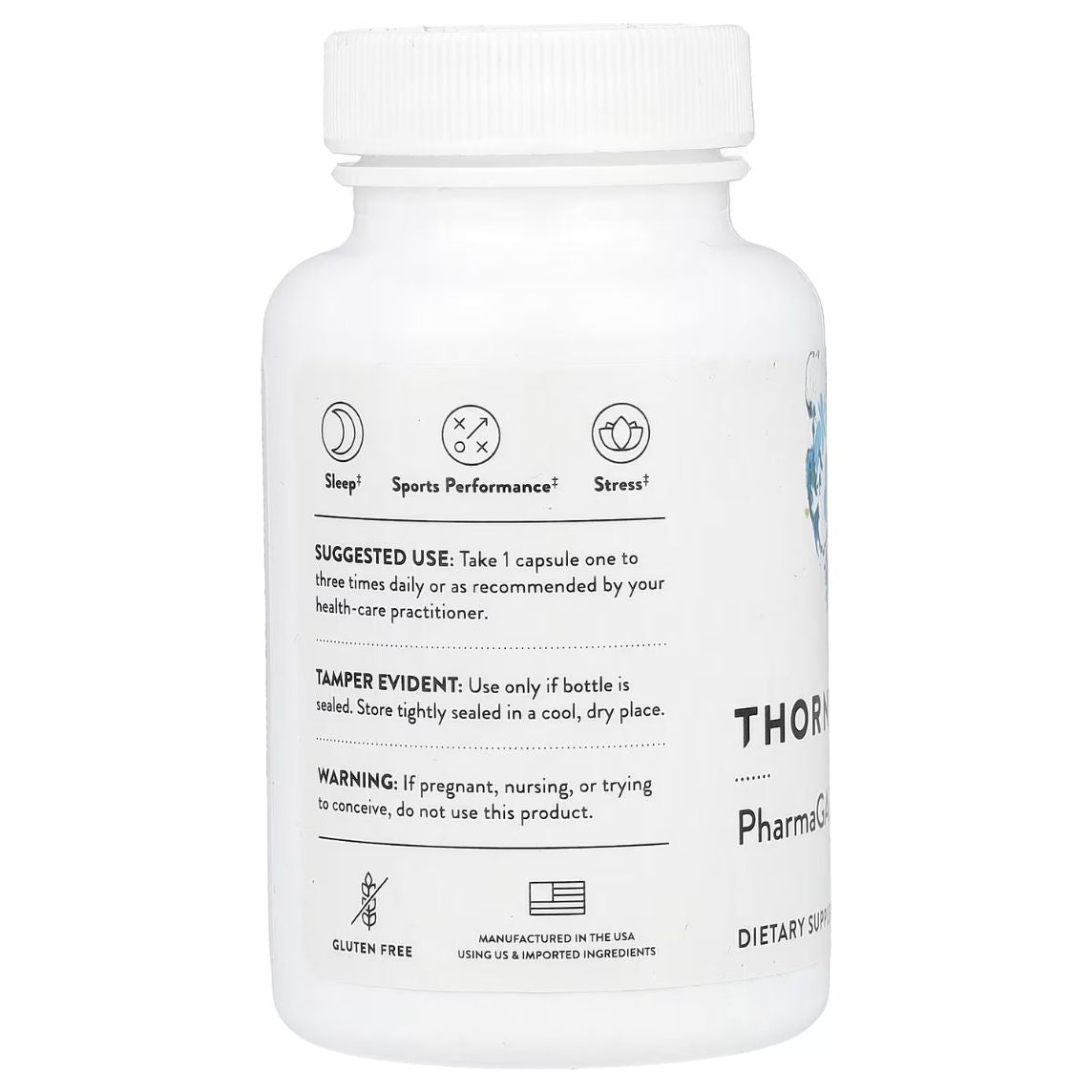 Thorne Research PharmaGABA-250 60 Capsules
