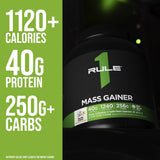 Rule 1 Mass Gainer Cookies & Crème 6lbs (2.56kg)