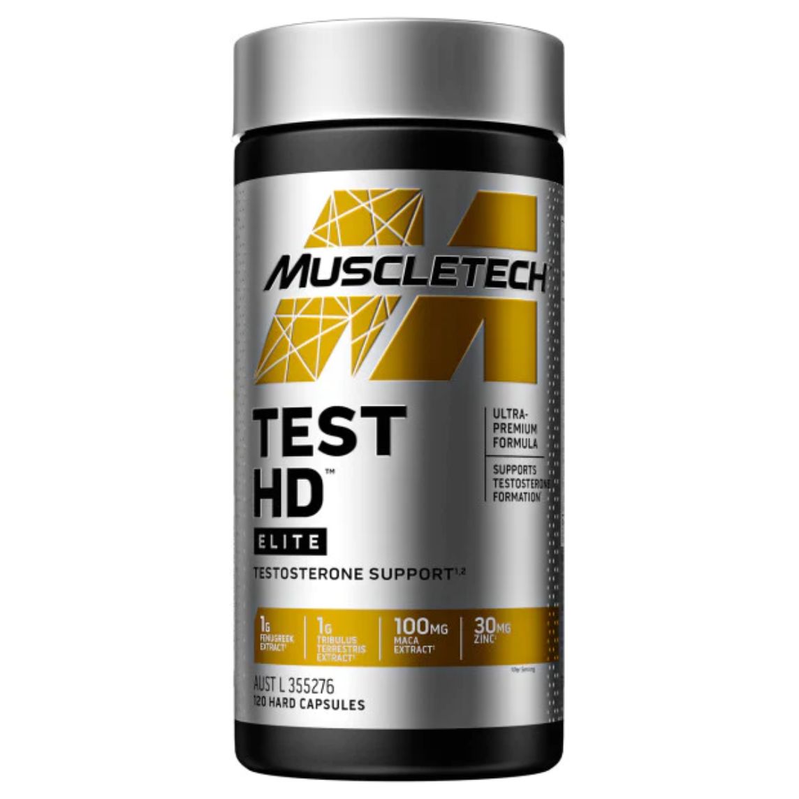 Muscletech Test HD Elite Testosterone Booster 120 Capsules