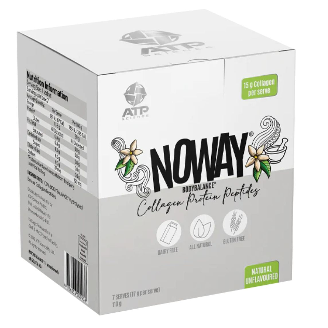 ATP Science NOWAY Collagen Protein 7 Sachets Unflavoured