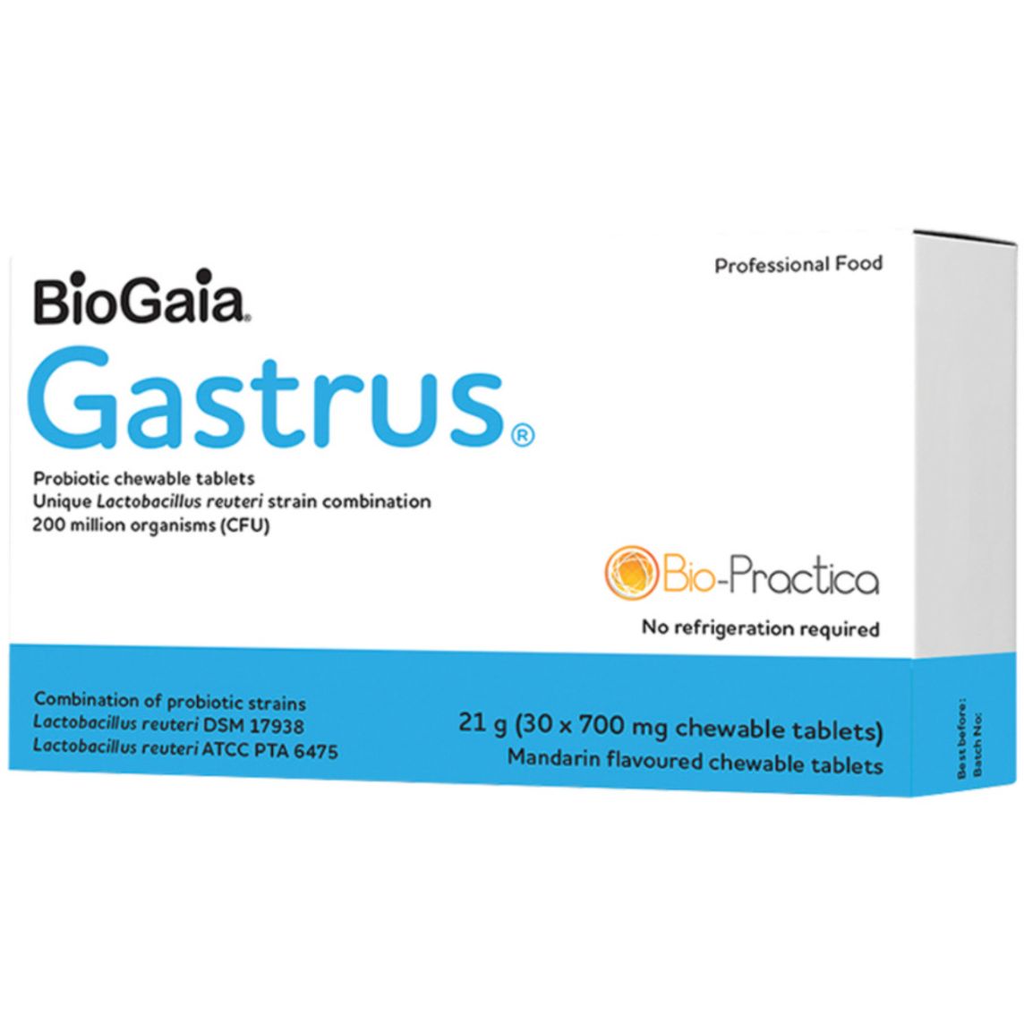 Bio Practica Biogaia Gastrus 30 Chewable Tablets