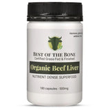 Best of the Bone Organic Beef Liver 180 Capsules