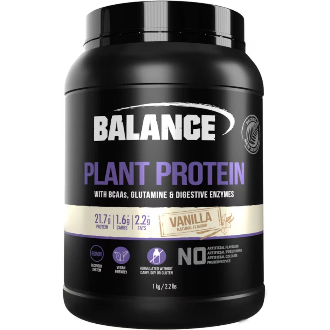 Balance Plant Protein 1kg Vanilla