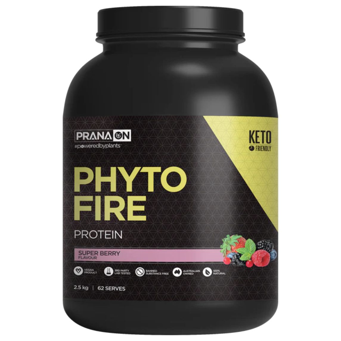 PranaON Phytofire Protein 2.5kg Super Berry