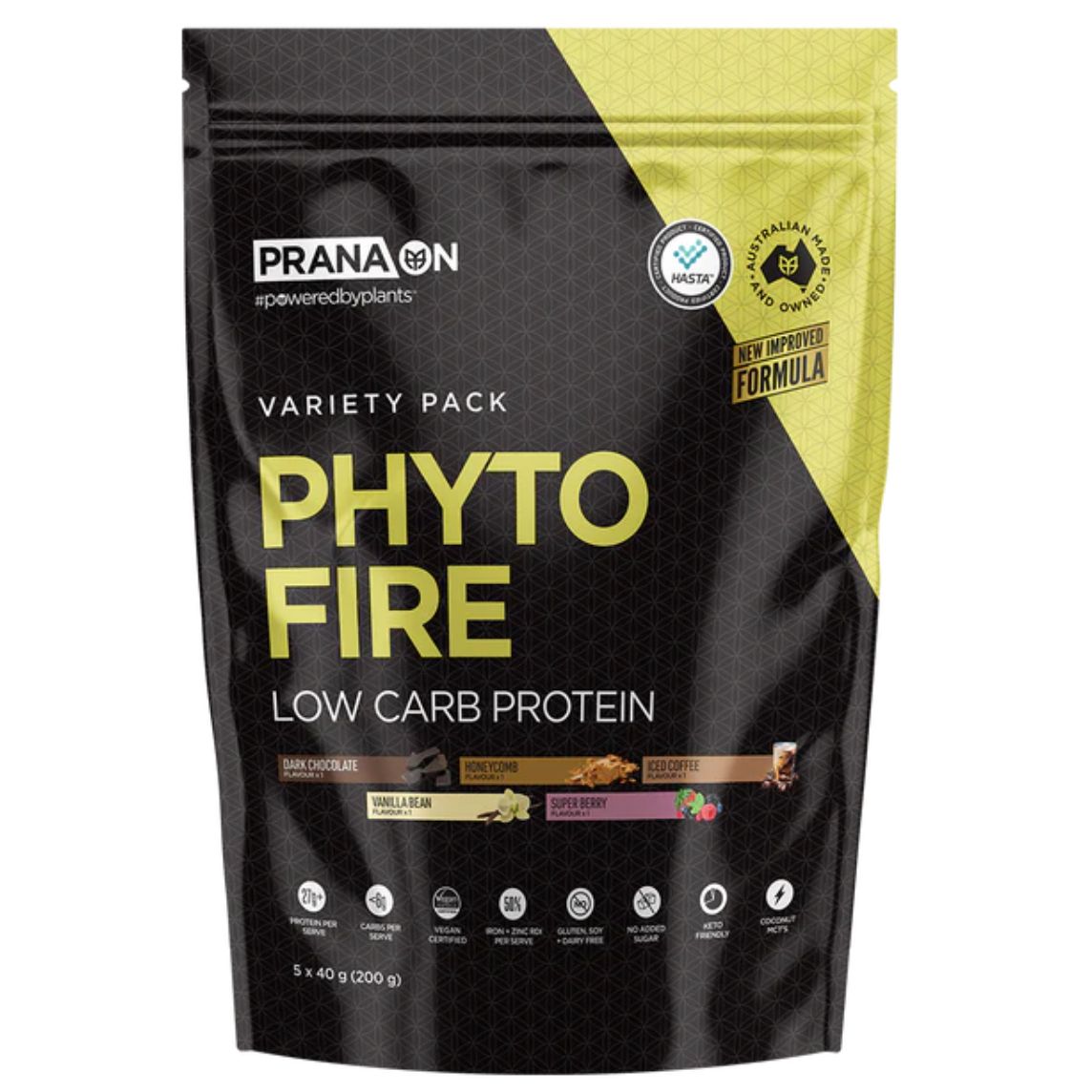 PranaON Phytofire Protein Variety Pack