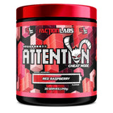 Faction Labs Attention Cheat Mode 30 Serves Red Raspberry