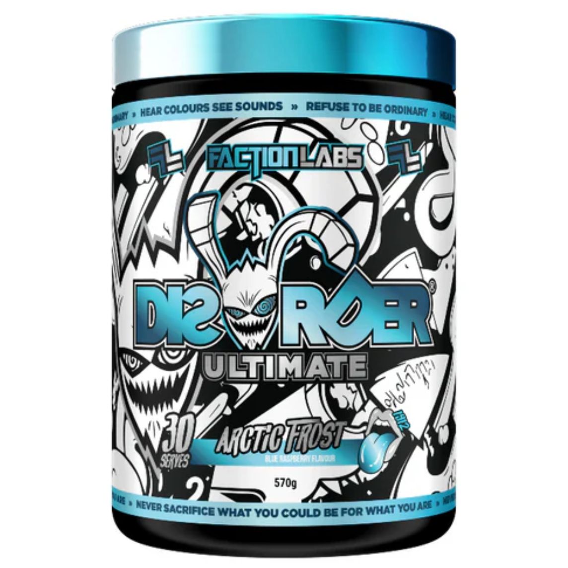 Faction Labs Disorder Ultimate Pre Workout 30 Serves + Free Shaker