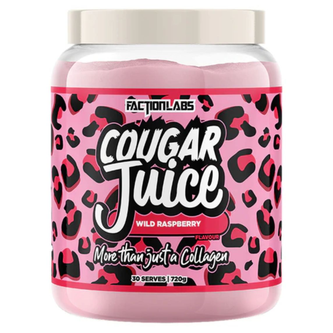 Faction Labs Cougar Juice Collagen 30 Serves