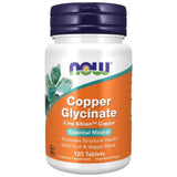 NOW Foods Copper Glycinate 3mg 120 Tablets