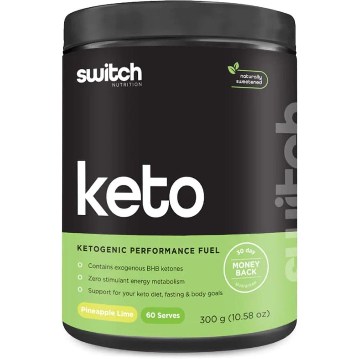 Switch Nutrition Keto Switch 60 Serves Pine Lime (BHB Ketones)