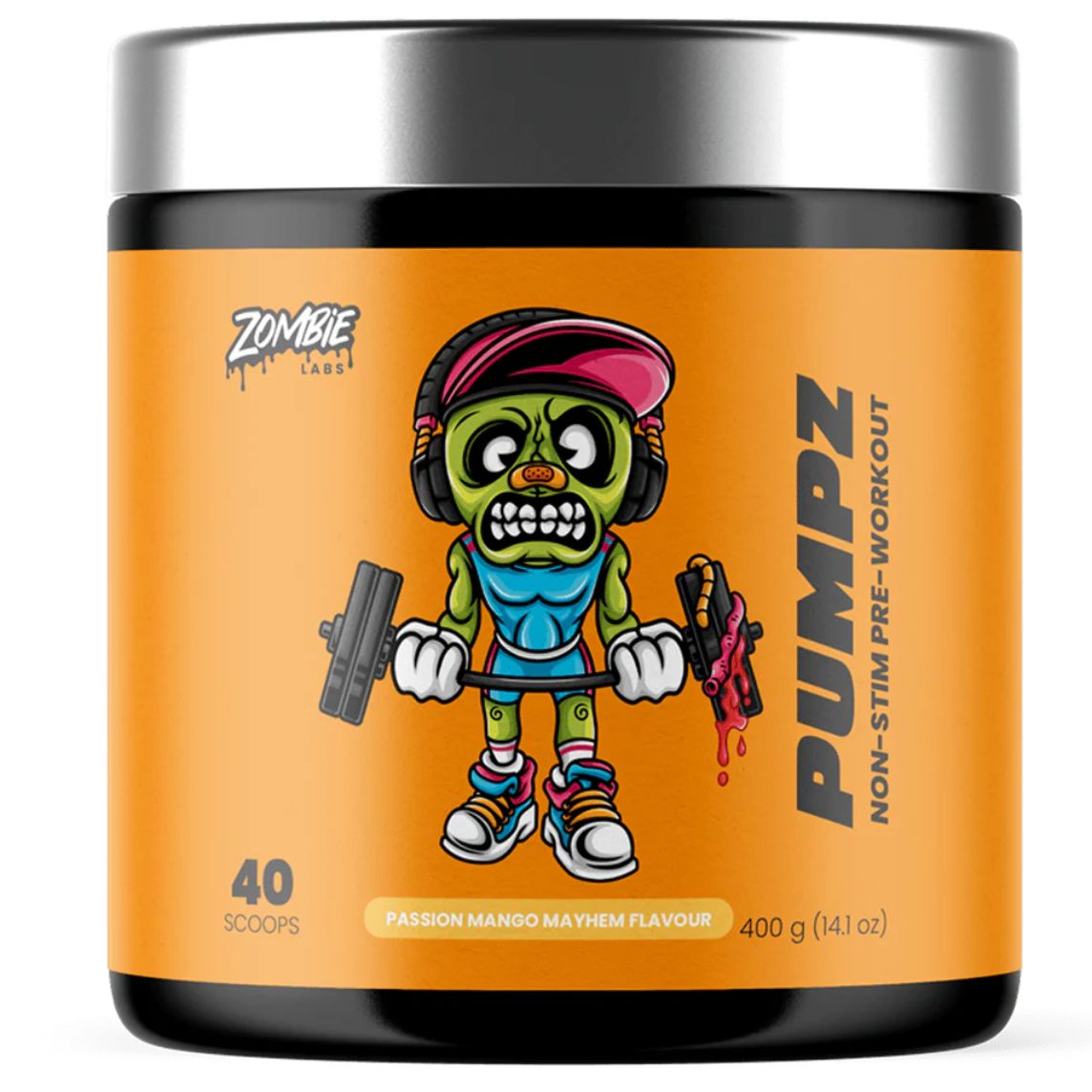 Zombie Labs Pumpz 40 Serves Passion Mango