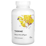 Thorne Research Betaine HCL & Pepsin 225 Capsules