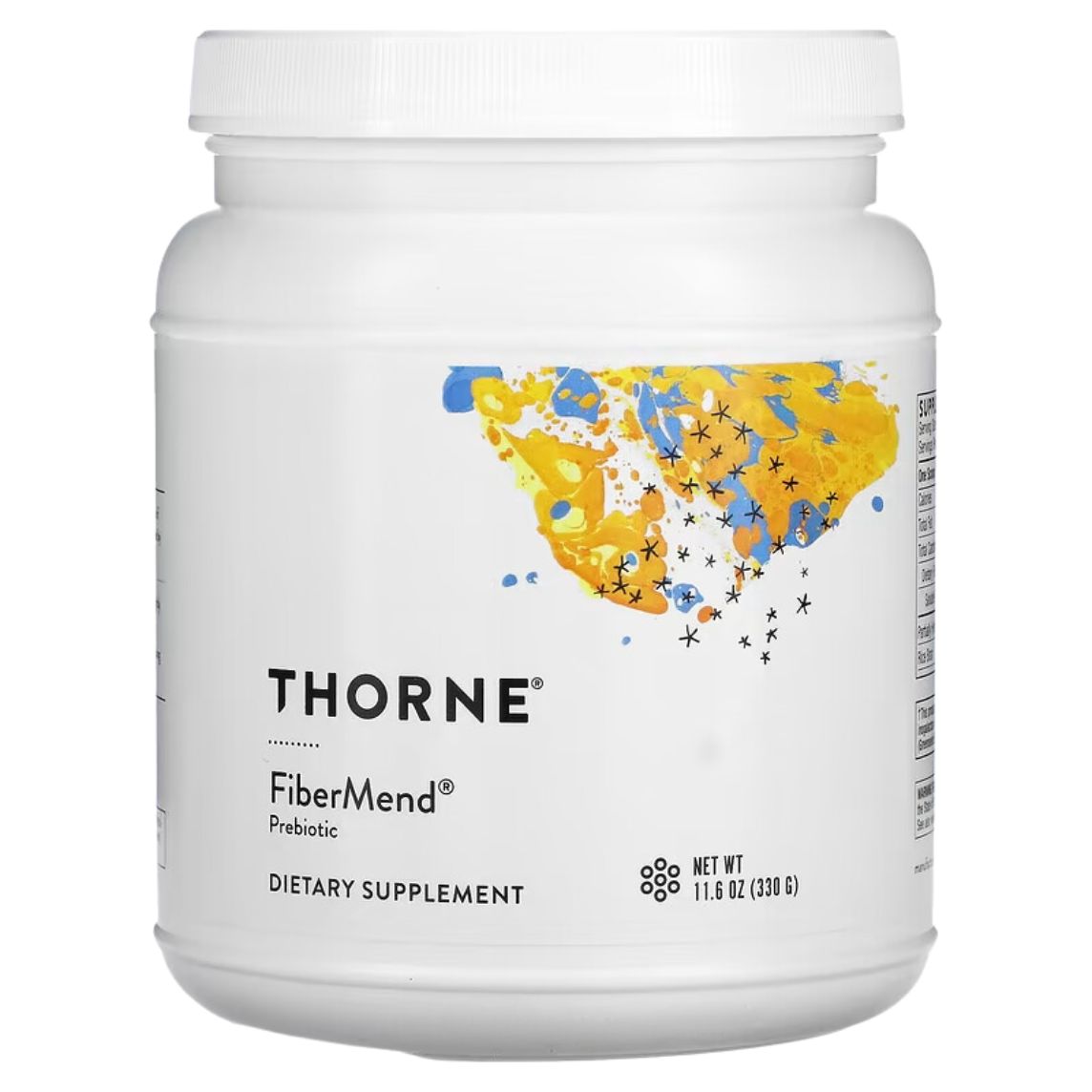 Thorne Research Fibermend 330gm Prebiotic Fibre